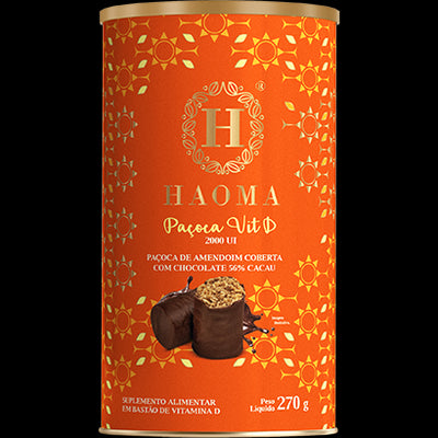Lata de Paçoca Com Vitamina D 270g - Haoma