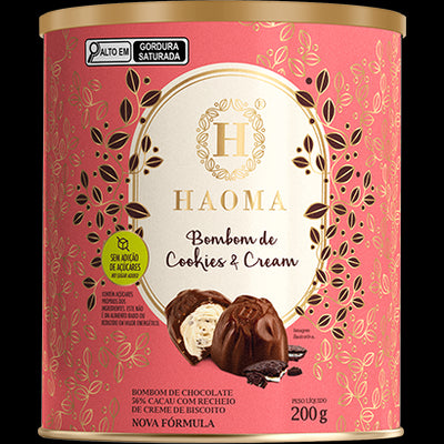 Lata de Bombom Cookies & Cream