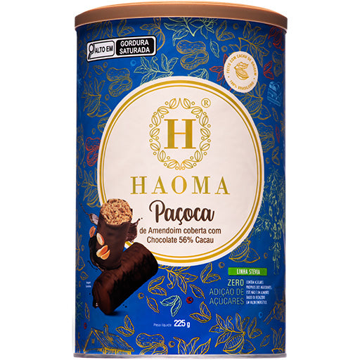 Paçoca Chocolate 56% | Linha Stevia