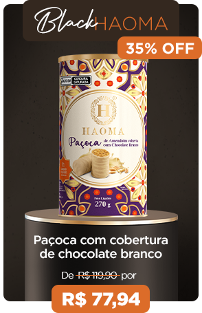 Paçoca Chocolate Branco