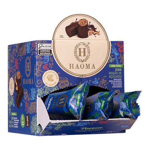 Promo Box Paçoca Chocolate 56% | Linha Stevia