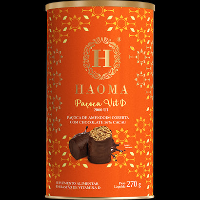 Lata de Paçoca Com Vitamina D 270g - Haoma