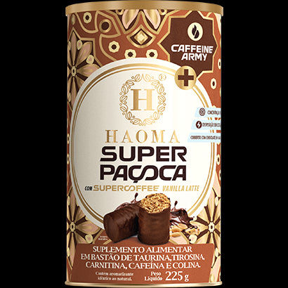 Lata de Super Paçoca Vanilla Latte