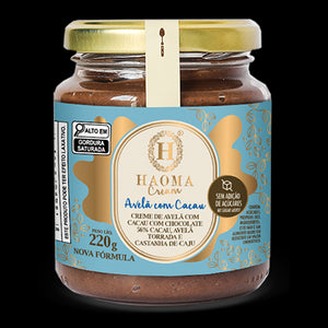 Creme de Avelã Sem Açúcar 220g - Haoma