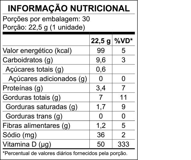 Tabela Nutricional